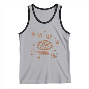 In My Sourdough Era Tank Top Funny Baking Bread Lover TS14 Athletic Heather Black Print Your Wear