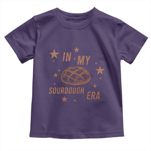 In My Sourdough Era Toddler T Shirt Funny Baking Bread Lover TS14 Purple Print Your Wear