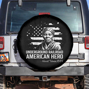 Harriet Tubman Spare Tire Cover Underground Railroad American Hero History TS14 No hole Black Print Your Wear