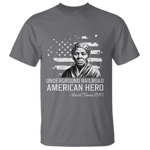 Harriet Tubman T Shirt Underground Railroad American Hero History TS14 Charcoal Print Your Wear