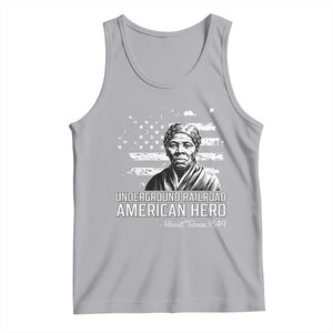 Harriet Tubman Tank Top Underground Railroad American Hero History TS14 Athletic Heather Print Your Wear