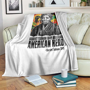 Harriet Tubman Black History Month Throw Blanket Underground Railroad American Hero History TS14 Print Your Wear