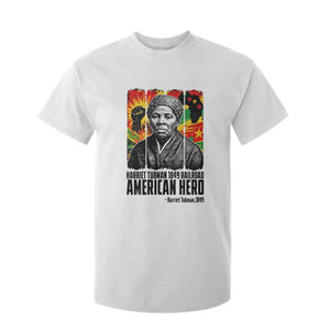 Harriet Tubman Black History Month T Shirt For Kid Underground Railroad American Hero History TS14 White Print Your Wear