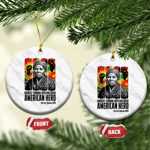 Harriet Tubman Black History Month Ceramic Ornament Underground Railroad American Hero History TS14 1pc White Marble Print Your Wear