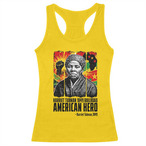 Harriet Tubman Black History Month Racerback Tank Top Underground Railroad American Hero History TS14 Daisy Print Your Wear