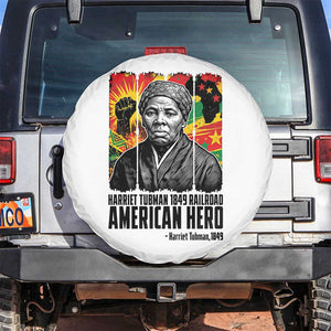 Harriet Tubman Black History Month Spare Tire Cover Underground Railroad American Hero History TS14 No hole White Print Your Wear