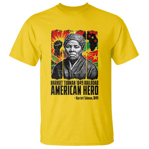 Harriet Tubman Black History Month T Shirt Underground Railroad American Hero History TS14 Daisy Print Your Wear
