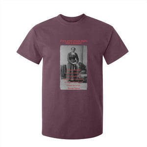 Harriet Tubman T Shirt For Kid Black History Month TS14 Maroon Print Your Wear