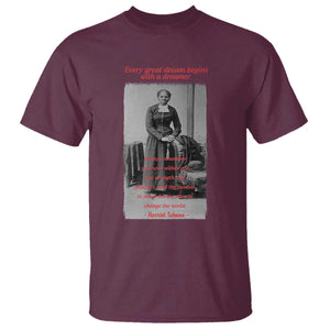 Harriet Tubman T Shirt Black History Month TS14 Maroon Print Your Wear