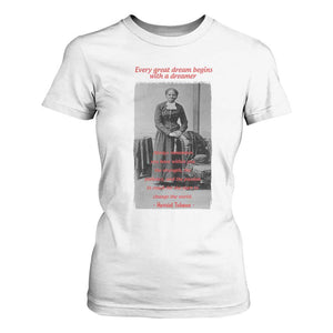 Harriet Tubman T Shirt For Women Black History Month TS14 White Print Your Wear