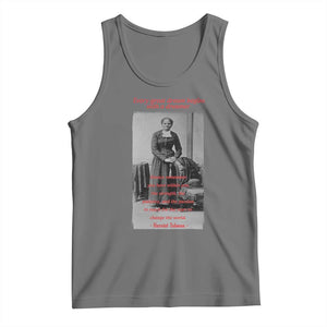 Harriet Tubman Tank Top Black History Month TS14 Black Heather Print Your Wear