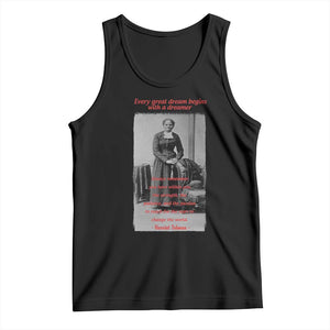 Harriet Tubman Tank Top Black History Month TS14 Black Print Your Wear