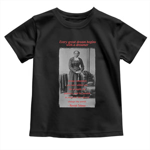Harriet Tubman Toddler T Shirt Black History Month TS14 Black Print Your Wear