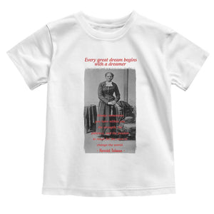 Harriet Tubman Toddler T Shirt Black History Month TS14 White Print Your Wear