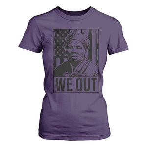 Harriet Tubman Quote T Shirt For Women We Out Strong Woman TS14 Purple Print Your Wear