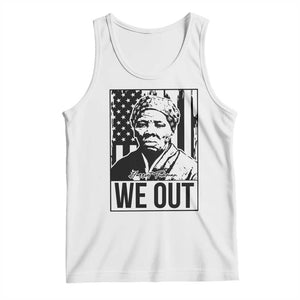 Harriet Tubman Quote Tank Top We Out Strong Woman TS14 White Print Your Wear