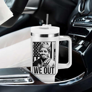 Harriet Tubman Quote Tumbler With Handle We Out Strong Woman TS14 Print Your Wear