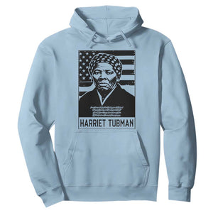 Harriet Tubman Quote Hoodie Black History Month TS14 Light Blue Print Your Wear