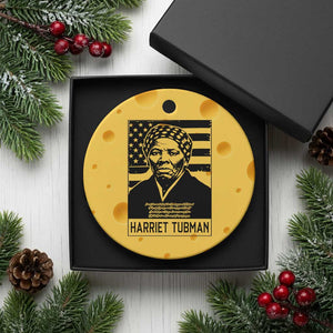Harriet Tubman Quote Ceramic Ornament Black History Month TS14 1pc Yellow Cheese Print Your Wear