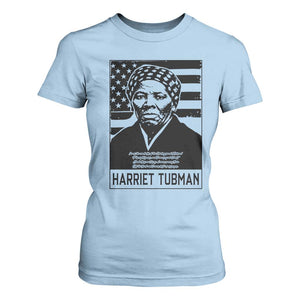 Harriet Tubman Quote T Shirt For Women Black History Month TS14 Light Blue Print Your Wear