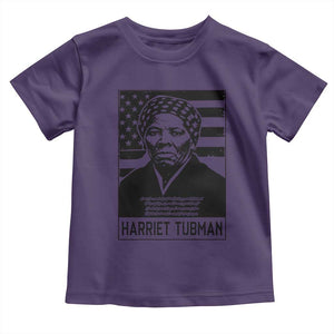 Harriet Tubman Quote Toddler T Shirt Black History Month TS14 Purple Print Your Wear