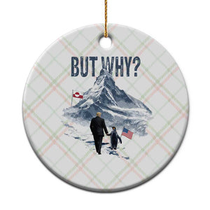 But Why Penguin Ceramic Ornament Head Towards The Mountains Penguin Meme TS14 1pc Christmas Plaid Print Your Wear