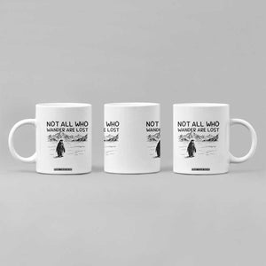 But Why Penguin Coffee Mug Not All Who Wander Are Lost TS14 Print Your Wear