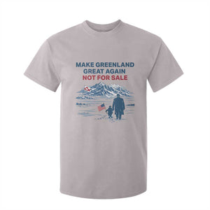 Greenland Is Not for Sale T Shirt For Kid Funny Nihilist Penguin Greenland Political Meme FDT TS14 Ice Gray Print Your Wear