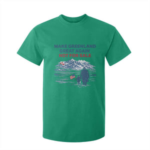 Greenland Is Not for Sale T Shirt For Kid Funny Nihilist Penguin Greenland Political Meme FDT TS14 Irish Green Print Your Wear