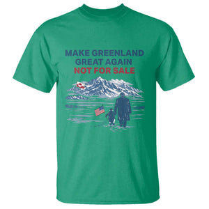 Greenland Is Not for Sale T Shirt Funny Nihilist Penguin Greenland Political Meme FDT TS14 Irish Green Print Your Wear