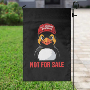 Greenland Is Not for Sale Garden Flag Funny Nihilist Penguin FDT Political Meme TS14 Print Your Wear