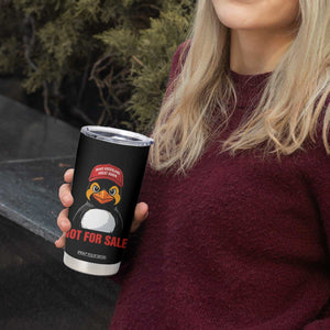 Greenland Is Not for Sale Tumbler Cup Funny Nihilist Penguin FDT Political Meme TS14 Print Your Wear
