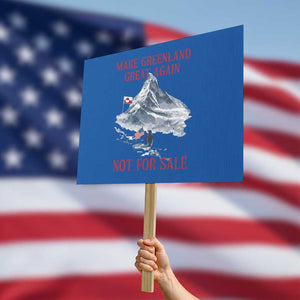 But Why Penguin Protest Sign Trump Nihilist Penguin Minimal Political Meme TS14 Horizontal 18" × 24" Blue Print Your Wear