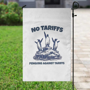 Penguins Against Tariffs Garden Flag Resist Protest FDT Political TS14 Print Your Wear