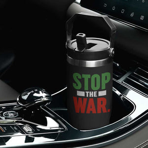 Free Iran Support Iranian MIGA Flip Straw Tumbler Stop The War TS14 Print Your Wear