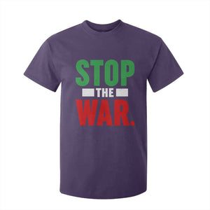 Free Iran Support Iranian MIGA T Shirt For Kid Stop The War TS14 Purple Print Your Wear