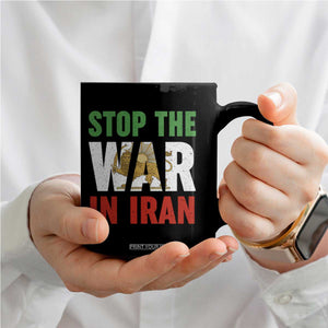 Free Iran Support Iranian MIGA Coffee Mug Stop The War In Iran TS14 Print Your Wear