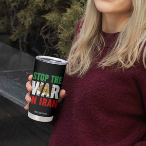 Free Iran Support Iranian MIGA Tumbler Cup Stop The War In Iran TS14 Print Your Wear
