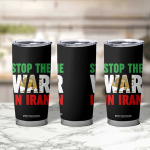 Free Iran Support Iranian MIGA Tumbler Cup Stop The War In Iran TS14 Print Your Wear