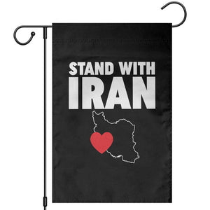 Free Iran Support Iranian MIGA Garden Flag TS14 Black Print Your Wear