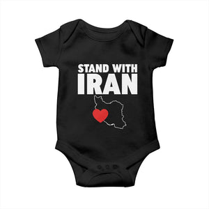 Free Iran Support Iranian MIGA Baby Onesie TS14 Black Print Your Wear