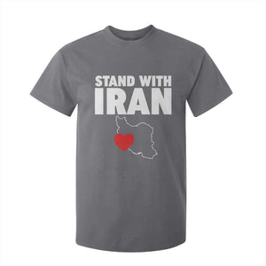 Free Iran Support Iranian MIGA T Shirt For Kid TS14 Charcoal Print Your Wear
