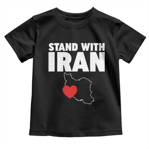Free Iran Support Iranian MIGA Toddler T Shirt TS14 Black Print Your Wear
