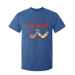 Free Iran T Shirt For Kid No War Support Iranian Freedom TS14 Royal Blue Print Your Wear