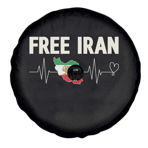 Free Iran Flag Spare Tire Cover Support Iranian Freedom TS14 Print Your Wear