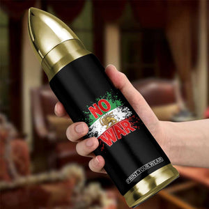 Free Iran Flag Bullet Tumbler No War Support Iranian Freedom TS14 Print Your Wear