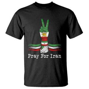 Free Iran Support T Shirt Pray For Iran TS14 Black Print Your Wear