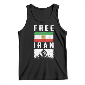 Free Iran Tank Top Support Iranian Freedom TS14 Black Print Your Wear