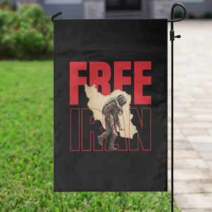 Free Iran Garden Flag Iranian Freedom Memorial Hamid Mahdavi Tribute TS14 Print Your Wear