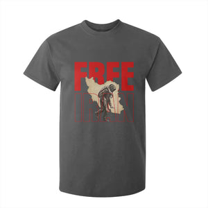 Free Iran T Shirt For Kid Iranian Freedom Memorial Hamid Mahdavi Tribute TS14 Dark Heather Print Your Wear